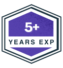 5+ years of experience