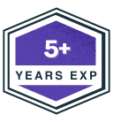 5+ years of experience